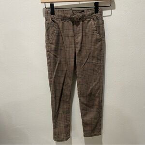 H&M Plaid Jogger Style Pants Size 5-6Y